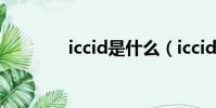 iccid是什么(iccid的意思)