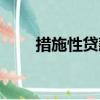 措施性貸款（關于措施性貸款簡介）