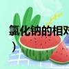 氯化鈉的相對分子質量（氯化鈉是什么樣子的）