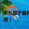 殺死蚊子最有效的方法（殺死蚊子的方法有哪些）