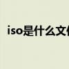 iso是什么文件（ISO格式文件特點是什么）