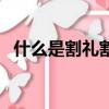 什么是割禮割禮是怎么回事（割禮的解釋）