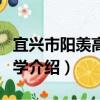 宜興市陽羨高級中學（關于宜興市陽羨高級中學介紹）