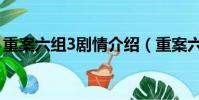 重案六組3劇情介紹(重案六組3劇情是什么)