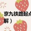 京九鐵路起點和終點（京九鐵路起點和終點講解）