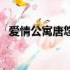 愛情公寓唐悠悠是誰演的（愛情公寓簡介）