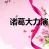 諸葛大力演員（是哪部電視劇里的角色）