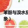 苯酚與溴水反應的方程式（苯酚與溴水反應現象）