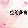 空的多音字組詞（空字開頭的成語）