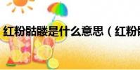紅粉骷髏是什么意思(紅粉骷髏意思是什么)