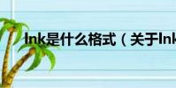 lnk是什么格式(關于lnk格式的介紹)