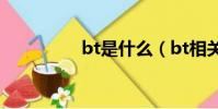 bt是什么(bt相關介紹)