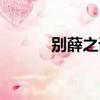 別薛之謙歌詞（別的歌曲簡介）