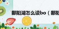 鄱陽湖怎么讀bo(鄱陽湖讀bo嗎)