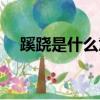 蹊蹺是什么意思（詞語蹊蹺是什么意思）