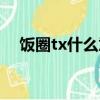 飯圈tx什么意思（網絡用語tx什么意思）