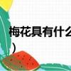 梅花具有什么象征意義（梅花象征意義是什么）