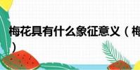 梅花具有什么象征意義(梅花象征意義是什么)