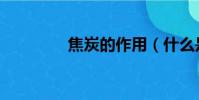 焦炭的作用(什么是焦炭)