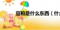 豆粕是什么東西(什么是豆粕)