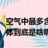 空氣中最多含量的氣體（空氣中最多含量的氣體到底是啥呢）