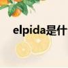 elpida是什么品牌內存（elpida是什么）