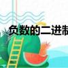 負數的二進制如何表示（　怎么進行表示）