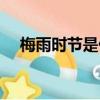 梅雨時節是什么季節（梅雨時節的簡介）
