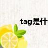 tag是什么意思啊（tag意思簡述）