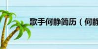 歌手何靜簡歷(何靜的簡介)