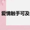 愛情觸手可及電視劇劇情（講的是什么故事）