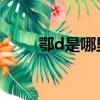 鄂d是哪里的車牌（車牌有什么用）