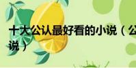 十大公認最好看的小說(公認最好看的十本小說)