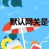 默認網關是什么（默認網關具體是什么）