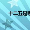 十二五是哪幾年（十二五指的是什么）