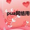 pua網絡用語是什么意思（pua的意思）