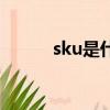 sku是什么意思啊（sku的含義）