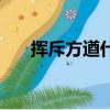 揮斥方遒什么意思（揮斥方遒怎么讀）