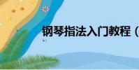 鋼琴指法入門教程(看這里)