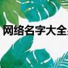 網絡名字大全男孩（有氣質的四字網名男生）