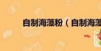 自制海藻粉(自制海藻粉的方法)