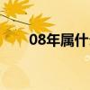 08年屬什么生肖（08年是什么生肖）