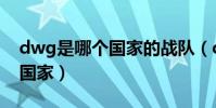 dwg是哪個國家的戰隊(dwg戰隊所屬那個國家)