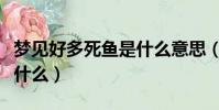 夢見好多死魚是什么意思(夢見好多死魚寓意什么)