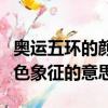 奧運五環的顏色分別代表什么（奧運五環的顏色象征的意思）