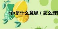 cjb是什么意思(怎么理解cjb的意思)