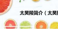 太昊陵簡介(太昊陵信息)