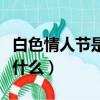 白色情人節是什么意思啊（白色情人節意思是什么）