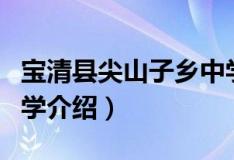 寶清縣尖山子鄉中學（關于寶清縣尖山子鄉中學介紹）