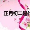 正月初二是什么星座的（正月初二的星座）